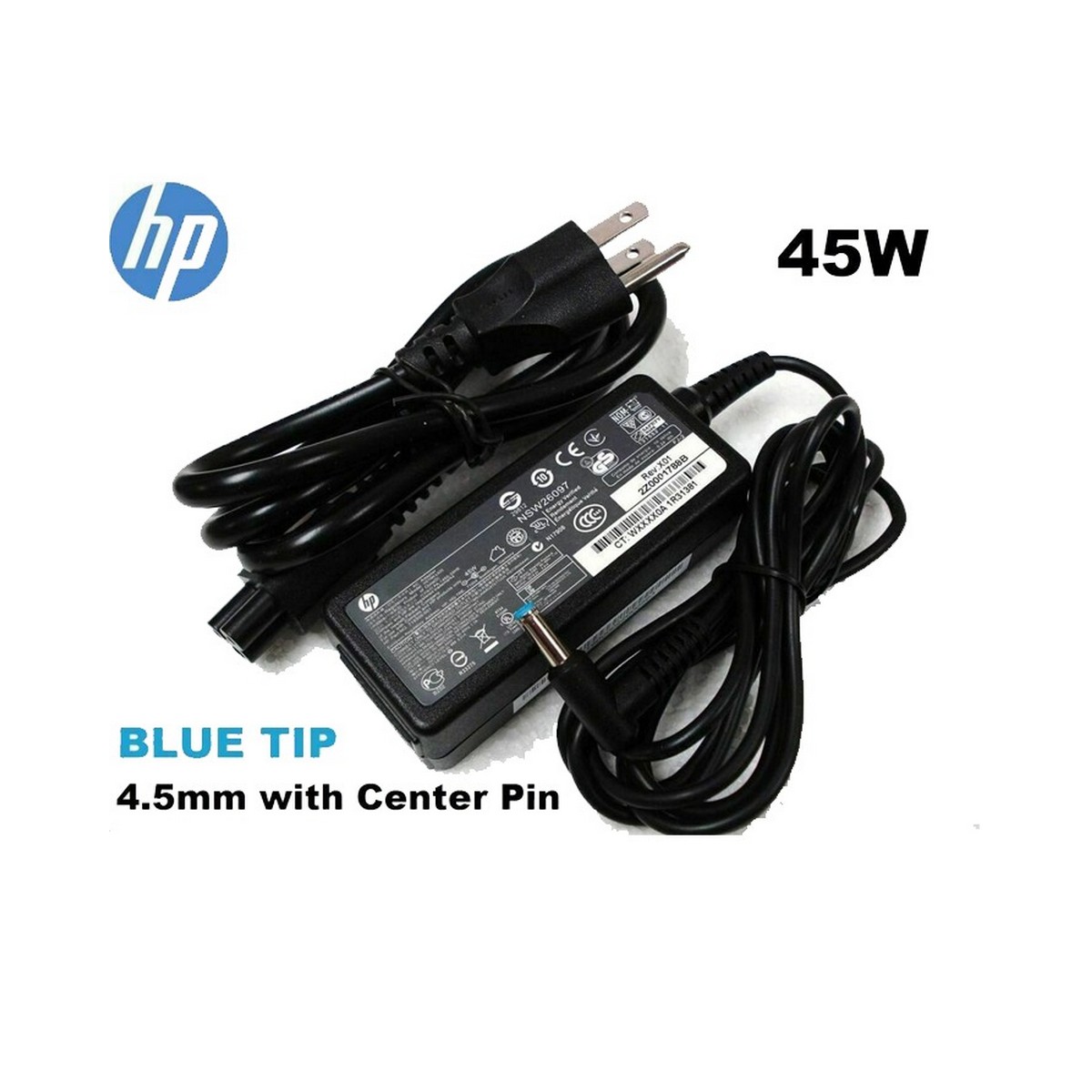 HP 19.5V 7.7A 150W Small Blue Tip Laptop Charger - Discount Electronics