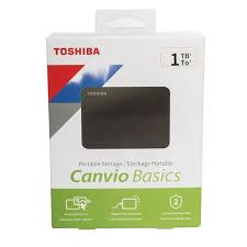 Toshiba Canvio Basics 1 TB External Hardisk