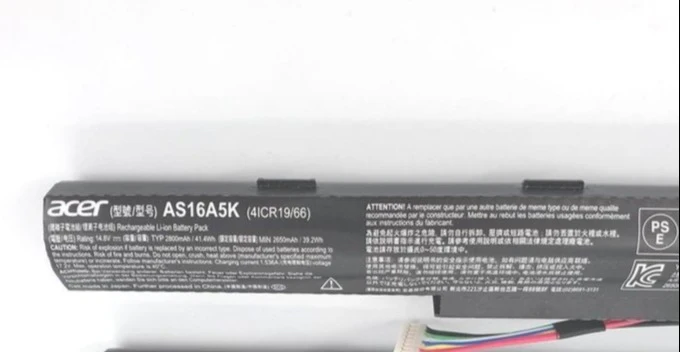 Acer AS16A5K / AS16A8k Original Laptop Battery - Image 3